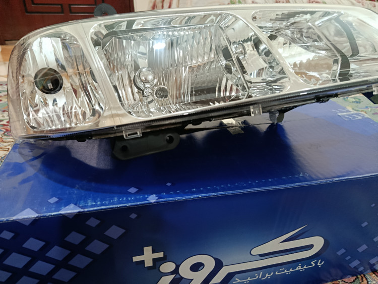 مجموعه کامل چراغ جلو پژو پارس مارک کروز